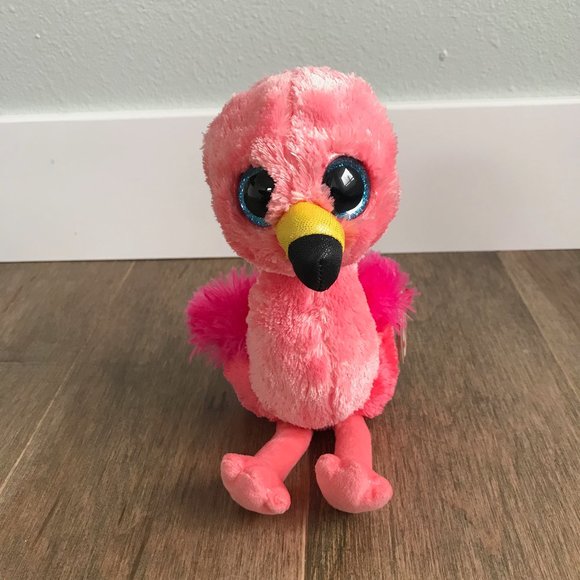 NWT Ty Beanie Boo's Collection "Gilda" Pink Flamingo - 6-1/2" H - NEW with Tags! - Picture 1 of 10
